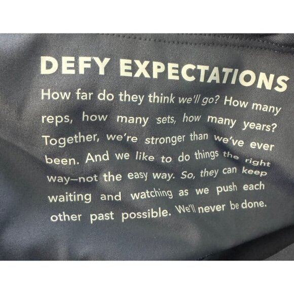 Athleta Allyson Felix Legend Leggings 7/8 Tights Womens size 1X Blue NWT - Picture 8 of 9